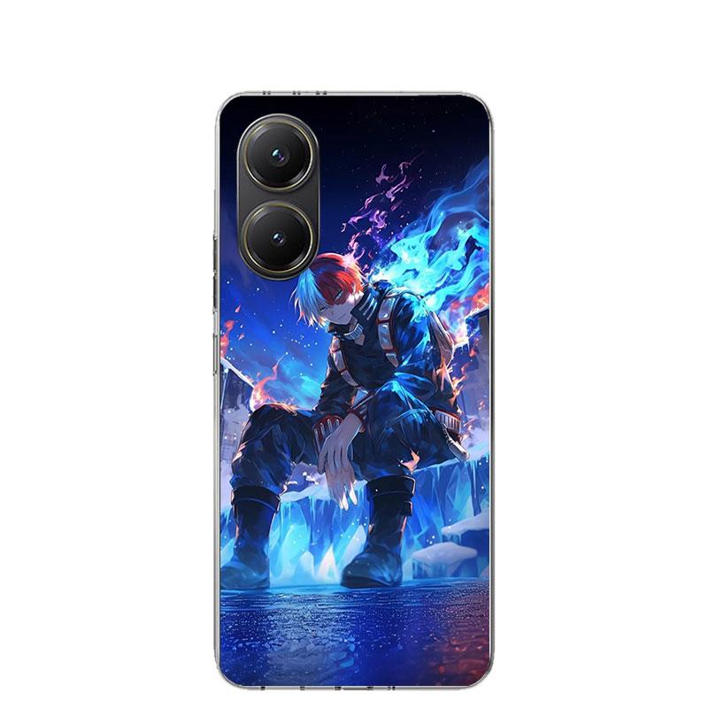 Todoroki Shoto MHA My Hero Phone Case For Xiaomi Poco X3 X5 X6 X7 X4 Nfc F7 Ultra F6 F5 Pro F4 Gt F3 M6 M5S M4 M3 Art Cover Coqu