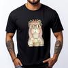 Cute Easter Rabbit With Glasses For Easter Eggs Plus Size Men Clothing Tshirt Cream T Shirt Luxury TShirt Valentines Day