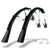 SKS Race Blade Pro XL Front and Rear Mudguards/Fenders Set for Road and Cross Bikes, 11431, Black Matte