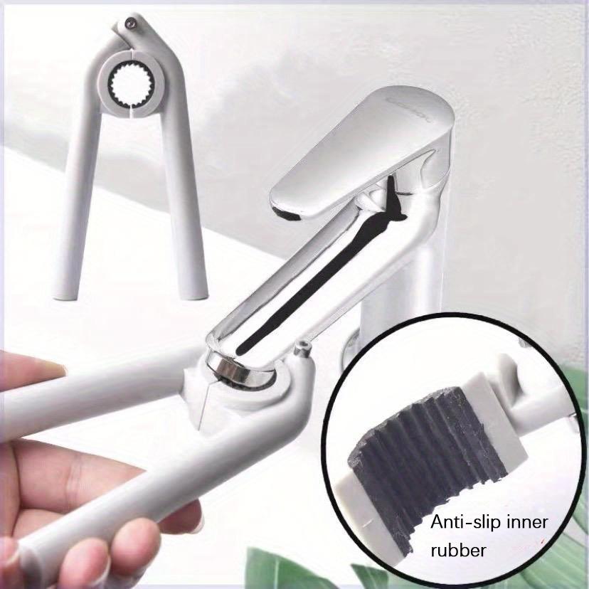 Water Tap Wrench, Foamer Wrench, Special Torque Round Pipe Wrench, Universal Disassembly Tool, Kitchen Sink Drain Outlet Removal Tool Uncharged