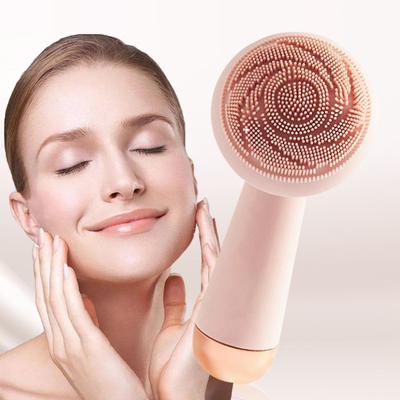Face Wash Instrument Four In One Rechargeable Contact Point Comfortable Universal Pores Removal Lightweight Face Wash Cleanse Massage Device for Women