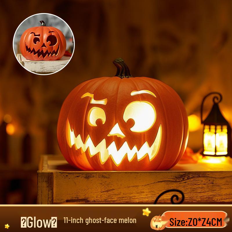 Large Luminous Pumpkin Lantern for Halloween Outdoor Theme Decorations