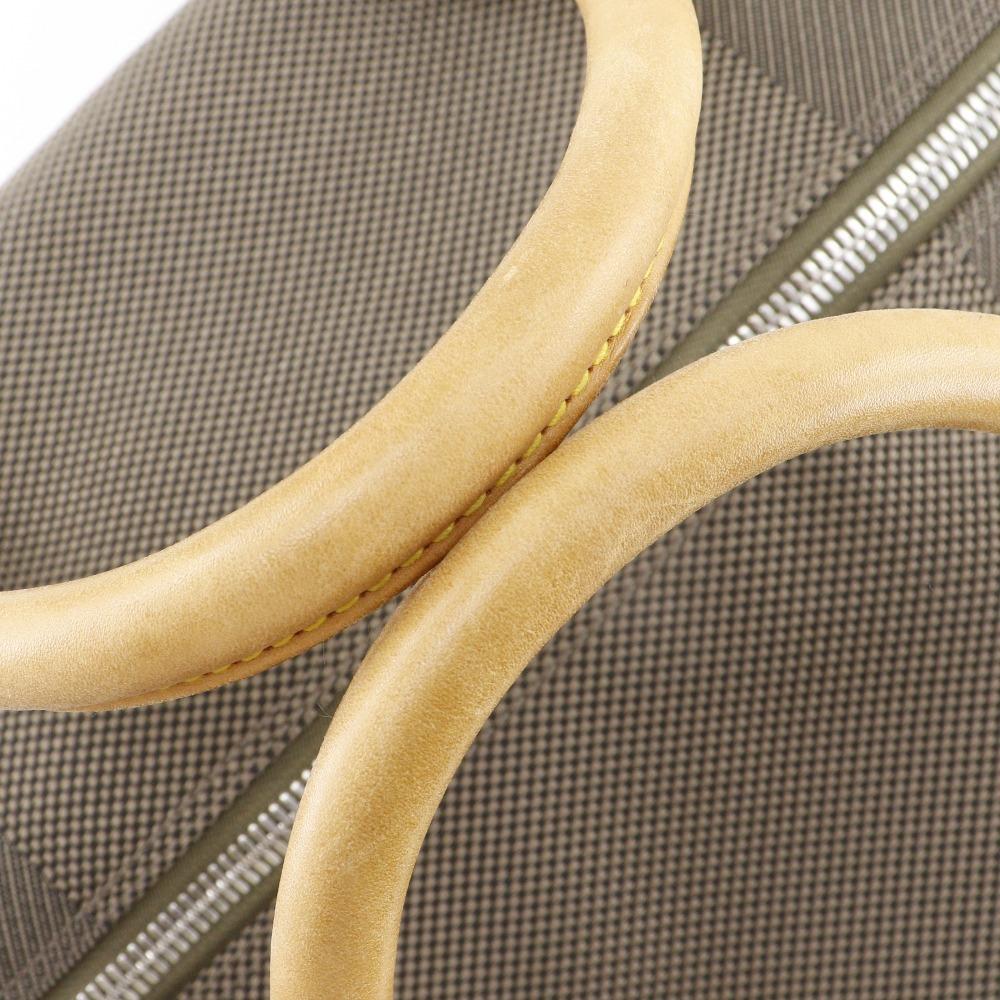 LOUIS VUITTON Suvlan Boston bag M93228 2WAYShoulder Tail Brown Damier Jean Canvas mens Used