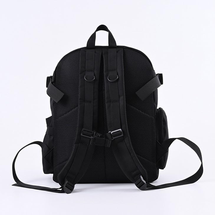 Geanta Ita utilizabila Rucsac Ita Rucsac Ita Capacitate mare Rucsac mare Transparent Otaku Otakatsu Oshikatsu Negru Negru [Harujio] Detasabil/2WAY