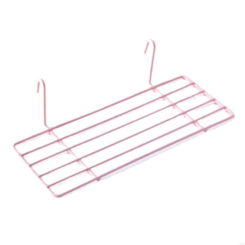 62KD Photo Wall Accessories Hanging Basket Wrought Iron Wall Decoration for Creative Shelf with Hooks