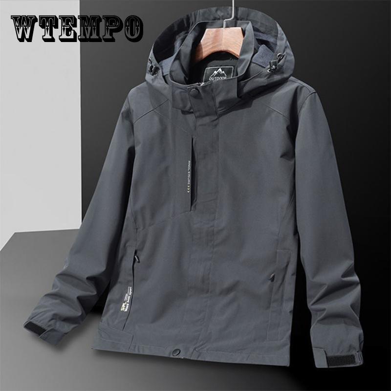 Buy Single Layer Jacket Men's Plus Size 