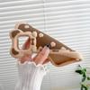 Cartoon Cute Bear Ear 3D Case For Iphone 13 12 11 Pro Max Girl Kids Shockproof Soft Silicone Cat's Paw Phone Cover