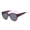 Summer UV Protection Driving Sunglasses Round Frame Y2K Fit Over Sunglasses Retro Wear Over Glasses for Women Men