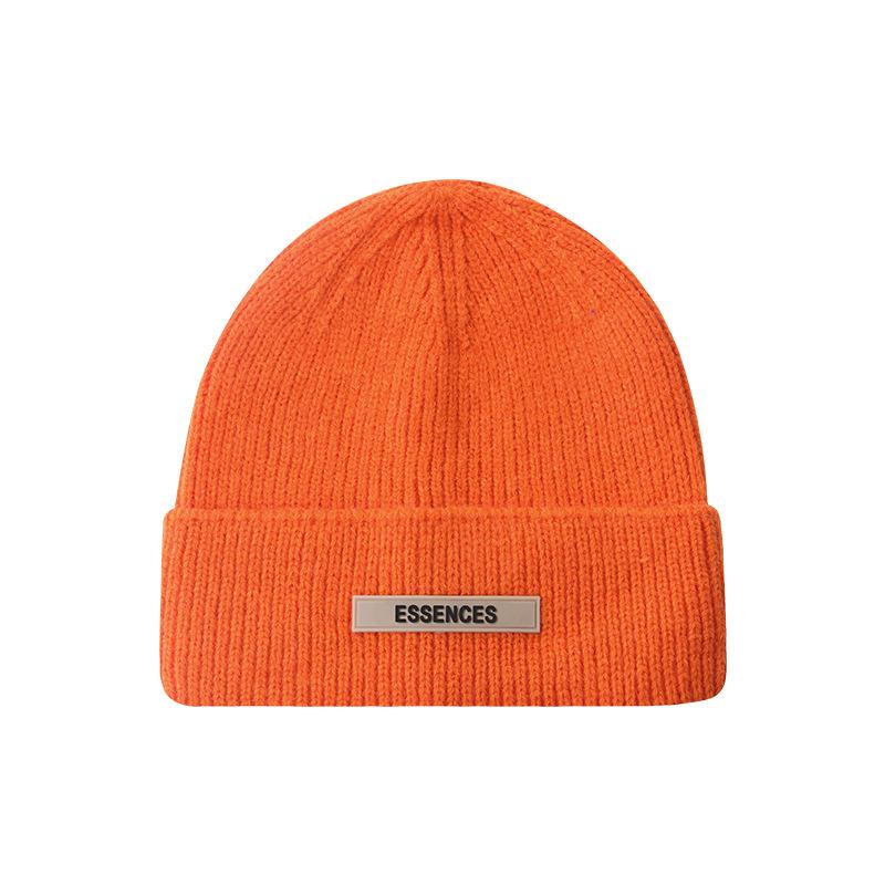 Buy Woolen Cap Men's Winter Beanie Hat Trendy Brand Japanese Winter