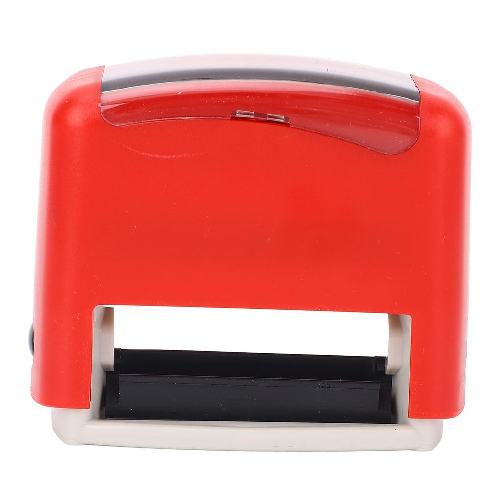Custom Stamp Kit Red Shell Flexible Customizable Numbers Letters and Symbols Stamp for Home and Office