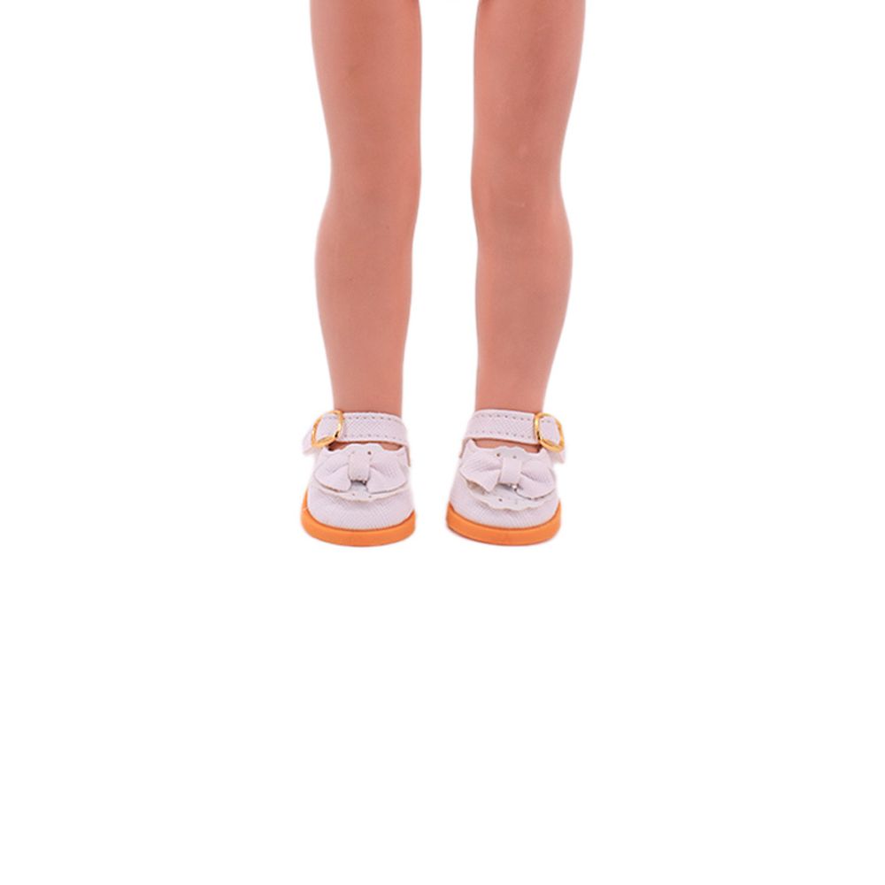 Cotton Doll Handmade Boots 14 Inches Doll Shoes Doll Leather Shoes Doll Casual Shoes Mini Bow Shoes