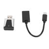 Wireless Adapter for Carplay for Android Auto 2 in 1 5.8G WiFi Bluetooth Car Wired to Wireless Adapter with Type C to