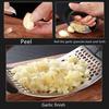 Stainless Steel Garlic Press Manual Ginger Nuts Mincer Crusher Ergonomic Kitchen Gadget for Home Restaurant