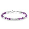Colorful Natural Stone Adjustable Bracelet Exquisiteelegant Festival Gifts Fashionable Trendy Essential Accessory for Dressing