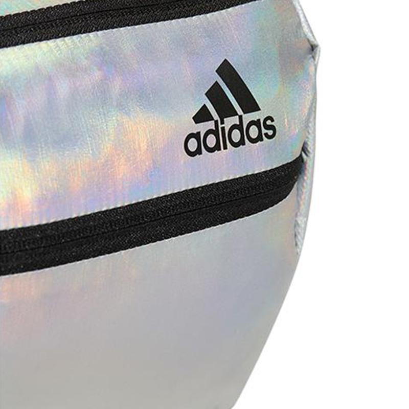 New Adidas Polyamide Crossbody Bag Shoulder Bag Unisex Light Silver & Black HP1495