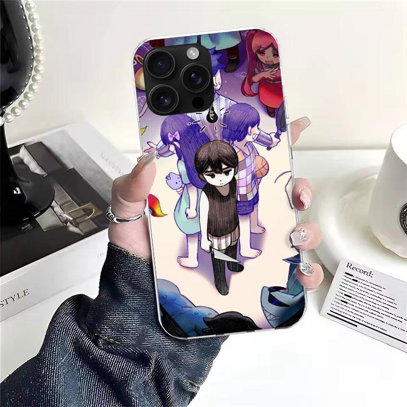 

Game O-Omori Cartoon Soft Phone Case For IPhone 11 17 Air 16E 16 Pro Max 15 + 14 Plus 13 Mini 12 Apple 7 SE 8 Fundas Coque 11 17 iPhone 12 Pro Max