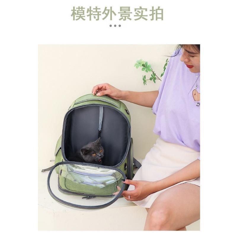 Cat Bag Space Capsule Backpack Portable Large Capacity Breathable Pet Bag Cat Backpack