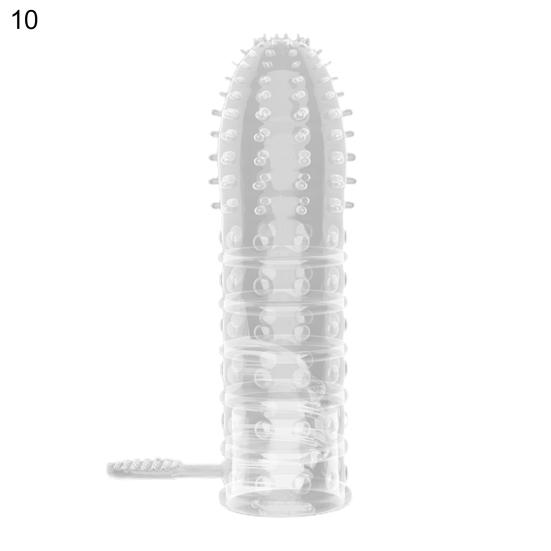Penis Extension Cover High Toughness Easy Clean Practical Great Male Enlargement Sleeve Sexual Toy for Men