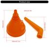 Plastic Oil Funnel for Car Motorcycle Auto Use Flexible Draining Tool Wide Mouth Funnel Multifunction Funnel Portable