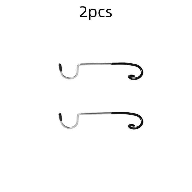 Camping Light Pole Hook Stainless Steel Tent Pole Lamp Hook Multifunctional Outdoor Camping Light Stand Hook Camping Equipment