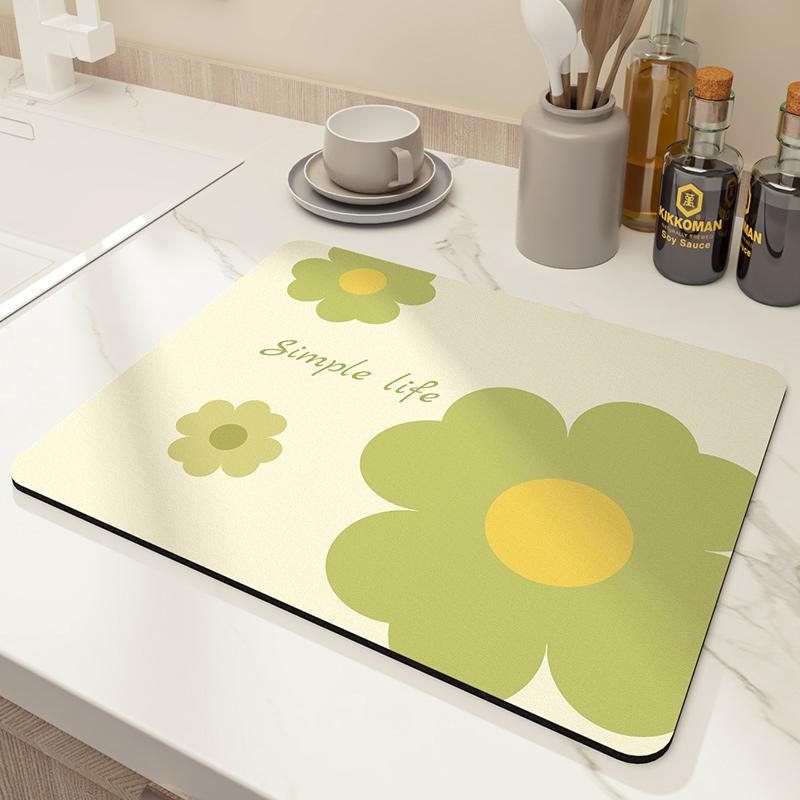 Kitchen Absorbent Drain Mat