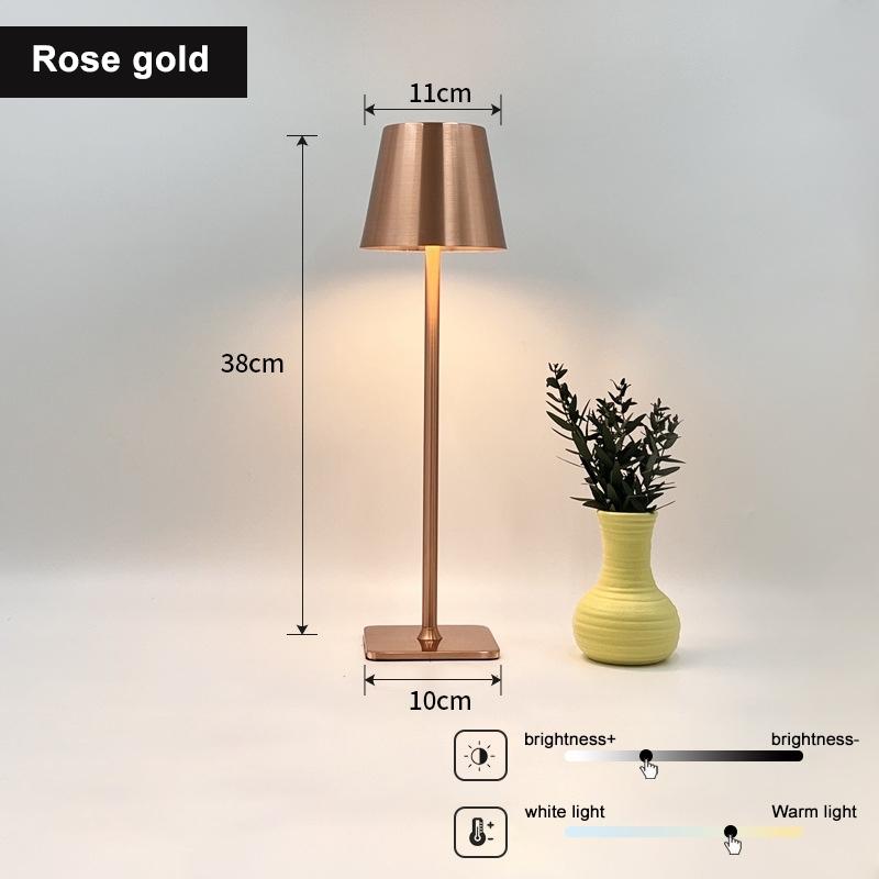 Desk Lamps 3-Color Touch Dimming Eye Protection LED Table Lamp Night Lights USB Plug In Lamps For Study Side Table Mini Bed Side