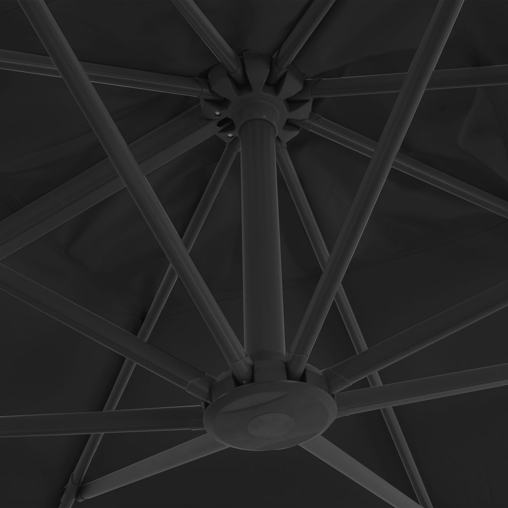 Portable Umbrella with Stand Anthracite Grey