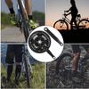 High Carbon Steel Crankset Crank 24-34-42T with Chains Cover for Variable Speed Mountain Bike Road Crankset