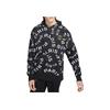 Pull à capuche en molleton imprimé intégral Air Jordan Paris Saint-Germain pour homme Noir CV9955-010