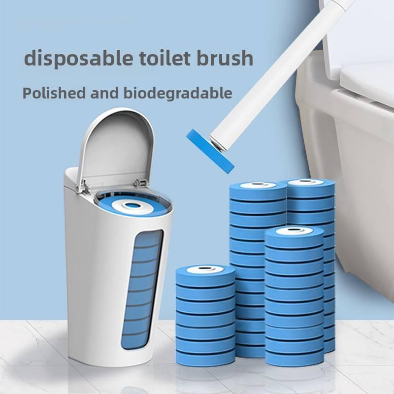 Plastic Abs Toilet Brush Kits Scent Replacement Heads Bathroom Tools Hygiene