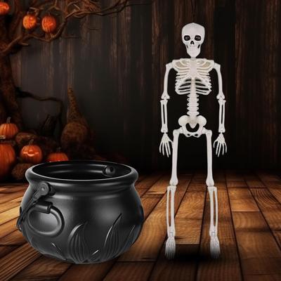 Cauldron Bowl Halloween Party Decorations Outdoor Holiday Decorations for House Classroom Table Festival Outdoor Summer Home