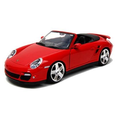 Motor Max 1/24 Porsche 911 Cabriolet Auto, rotes koreanisches Spielzeug