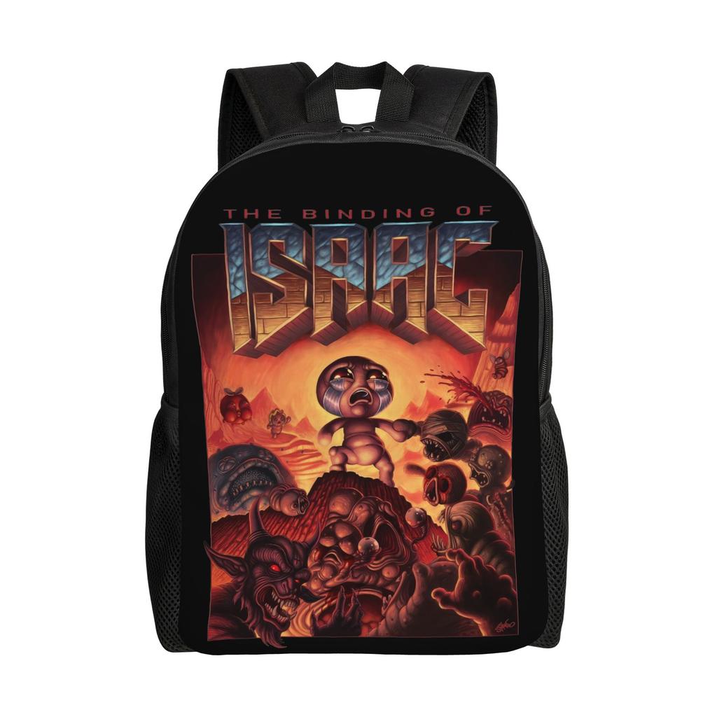 The Binding of Isaac Fashion Backpack Durable Student Hiking Travel  Daypack for Men Women Laptop Computer Shoulder Bag