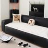 1pcs Modern Solid Color Sofa Cover Winter Soft Anti Cat Scratch Chair Mat Wear-resistant Machine Washable Furniture Protector