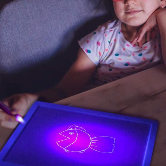 Luminous Drawing Board High Sensibility Draw Smoothly Early Education Children Learning Toys Writing Doodle Pad for Student