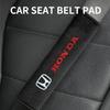 Suede Car Safety Belts Shoulder Protection For Honda Civci FIT CRV Accord Jazz HRV Dio Stepwgn Prelude Odyssey City CRX Pilot