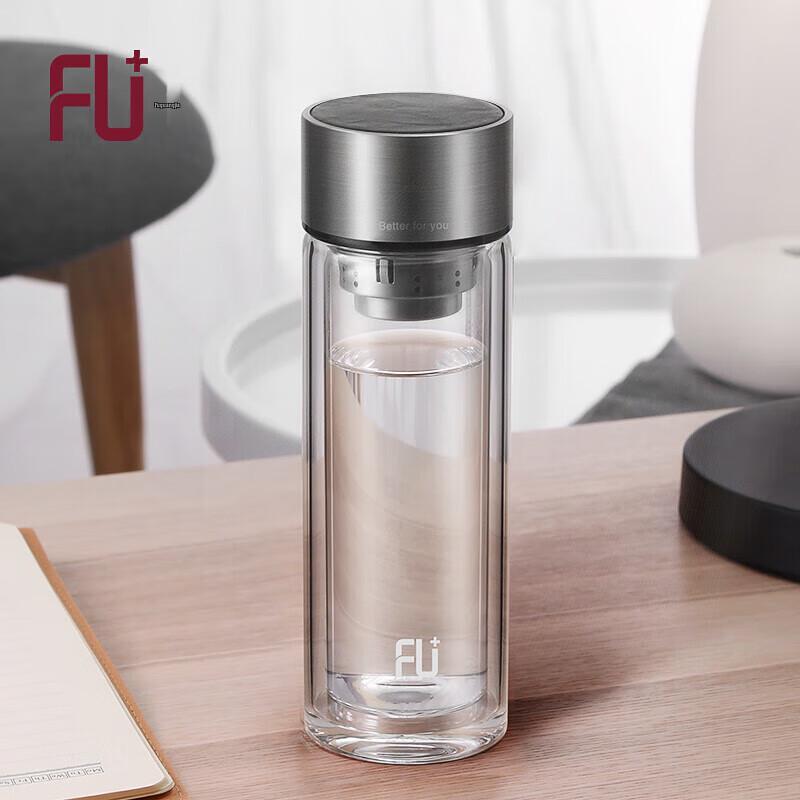 FUGUANG FU+ Double-Layer Glass Tea Cup 280ML