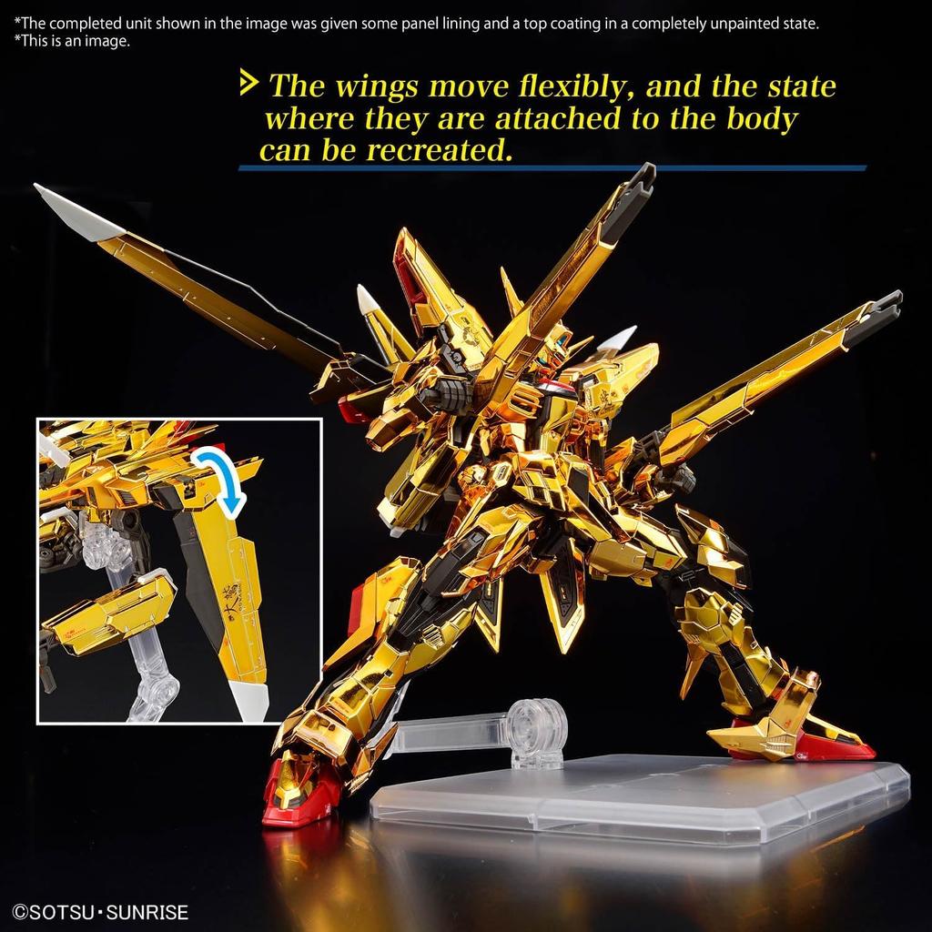 RG Mobile Suit Gundam SEED DESTINY Akatsuki Gundam (with eagle) 1/144 scale pre-colored plastic model