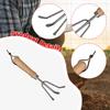 Hand Cultivator Remover Labor Saving Multipurpose Portable 3 Claw Rake Gardening Tool for Lawn