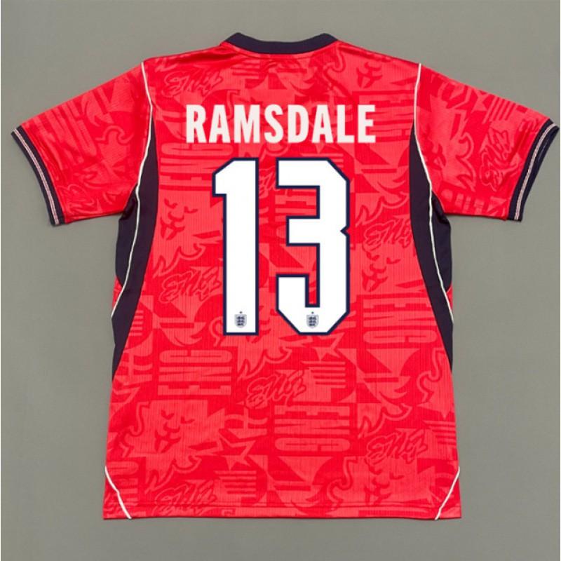 England National Team Fan Soccer Jersey Kane Away Home Striped Football Shirt Adults