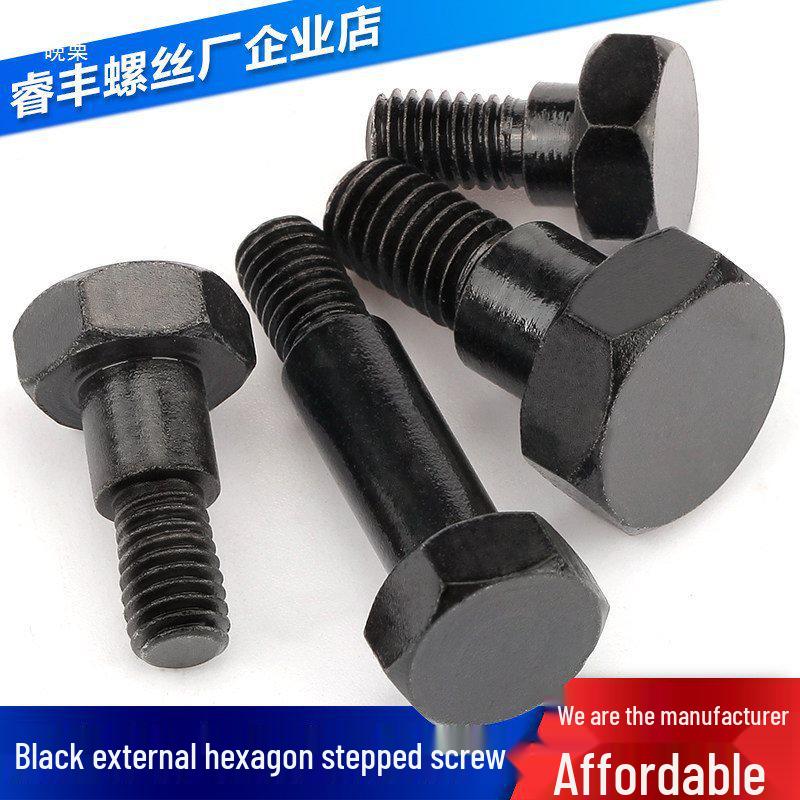 Black M5/M6 Hex Socket Head Cap Screw with Equal Height Shoulder