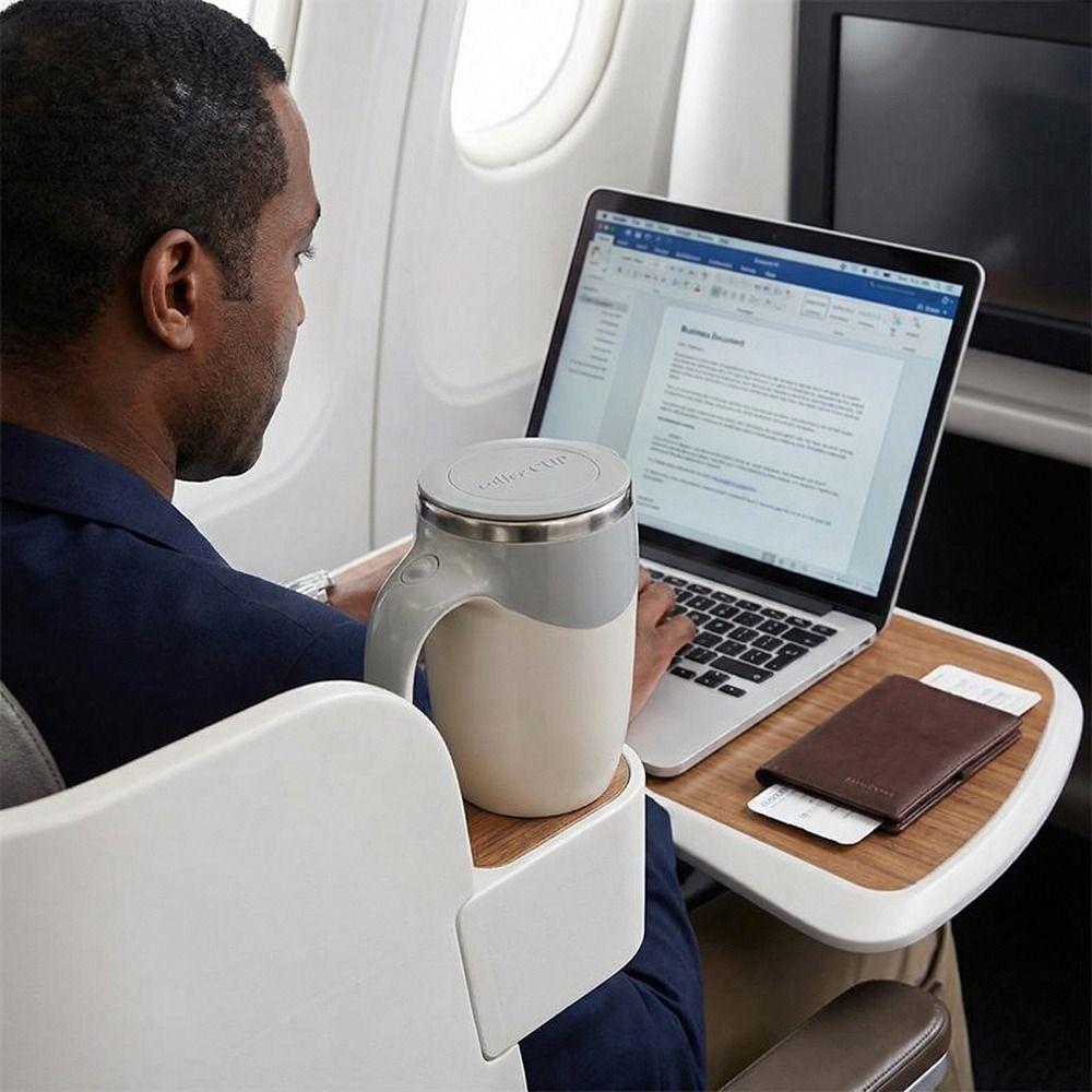 Stainless Steel Magnetic Coffee Mixing Mug Rechargeable Electric Drink Mixer  Coffee Tea