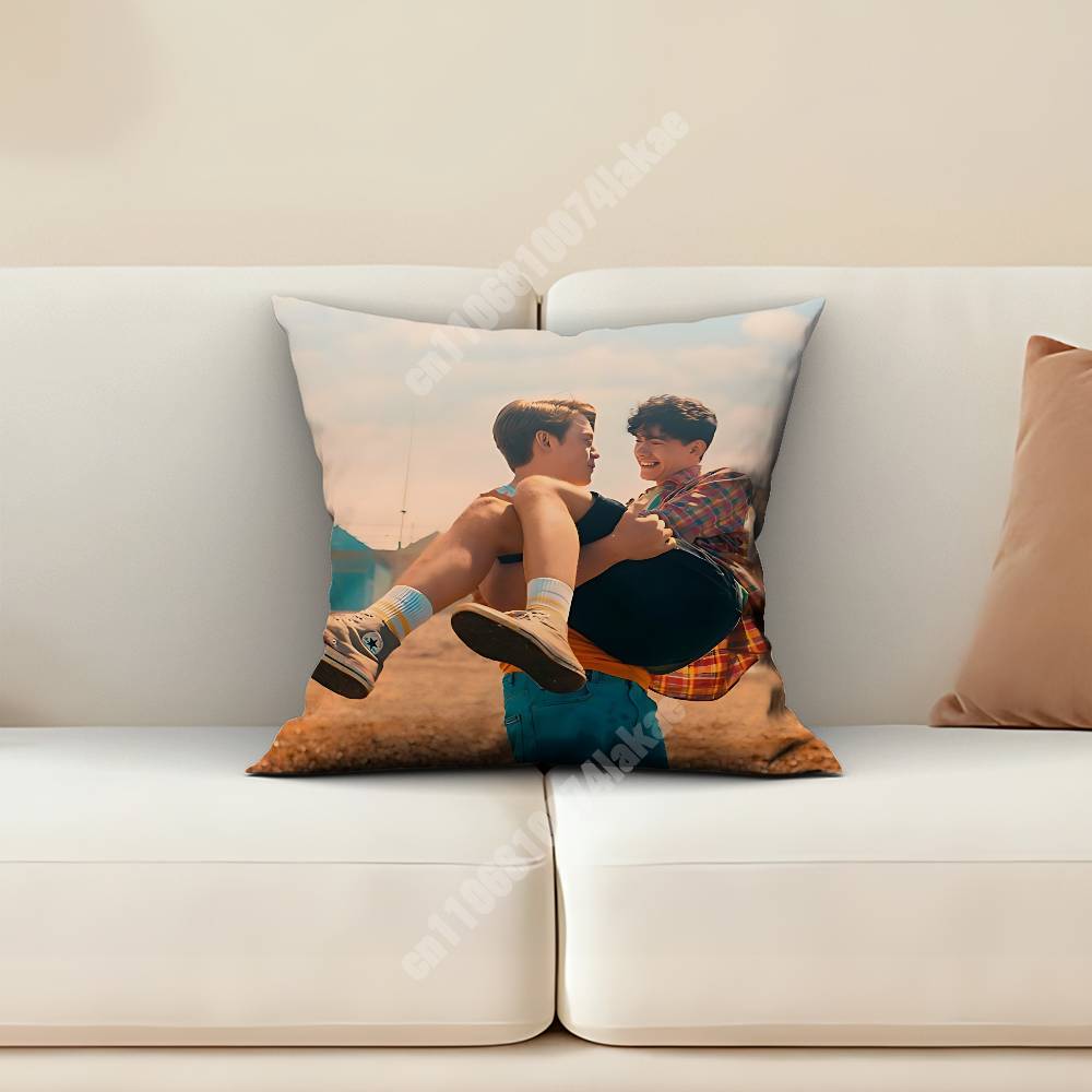 HHeartstopperS Charlie  Nick Pillow Cover Sofa Couch Cushion Case Home Living Room Decoration