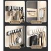 Space-Saving Suction Cup Door Hook Foldable Hook Easy Install Wall-Mounted Clothes Hanger Reusable Strong Vacuum Suction