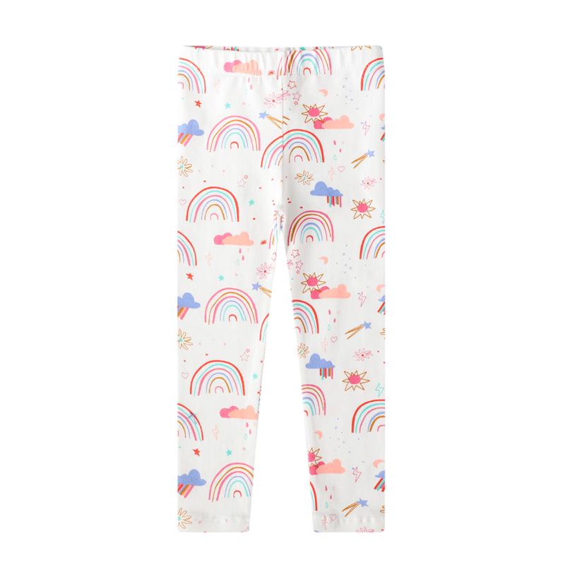 

2026 Spring/Autumn Women s & Children s Elastic Cotton Base Layer Pants 4T (Height 90-100cm)