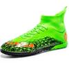 33-46 Cizme de fotbal pentru bărbați/femei șosete înalte cu unghii scurte Make Capital Outdoor copii pantofi de fotbal pentru băieți