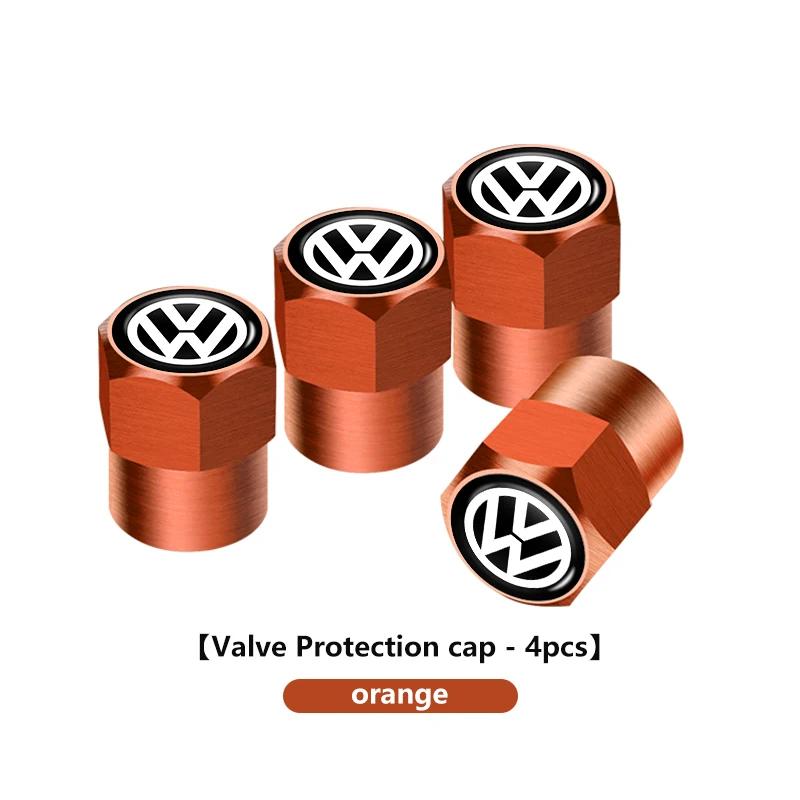 VW GTI GOLF 2026 Hot For VW VOLKSWAGEN 4pcs Car Wheel Tire Valve Tyre Caps Universal Auto Accessories For Volkswagen VW Scirocco