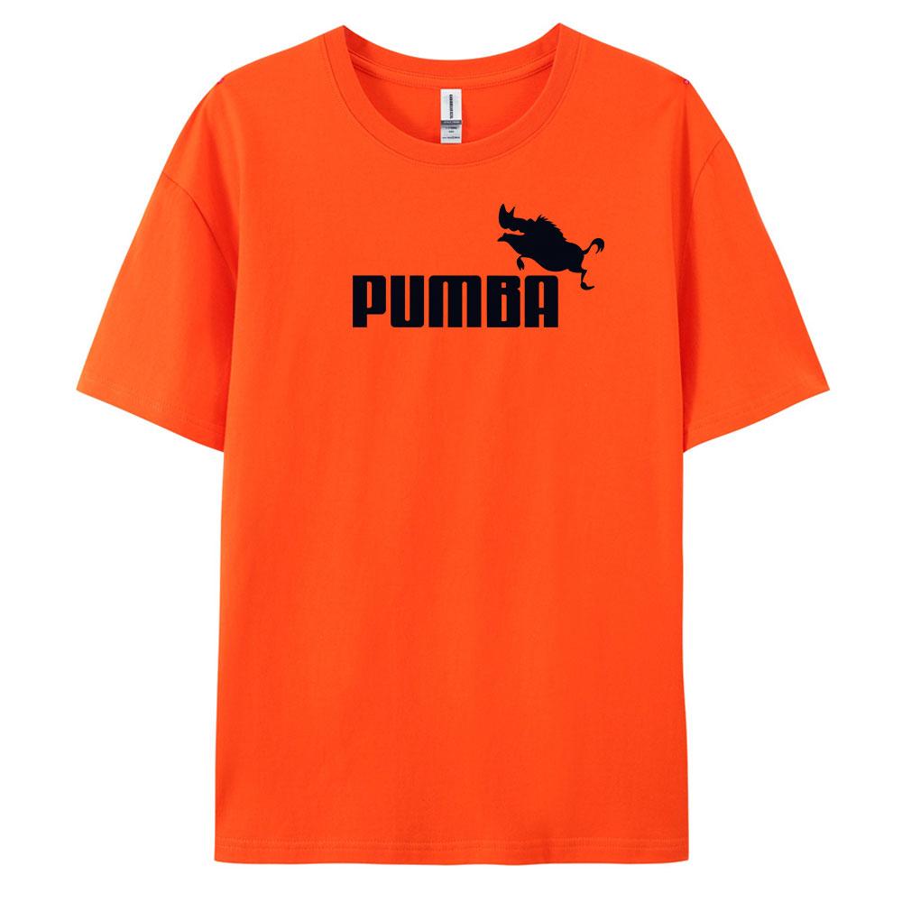 

Pumba Cool Printed TShirt for Men Short Sleeve Cotton Tee for Fashionable Style XL