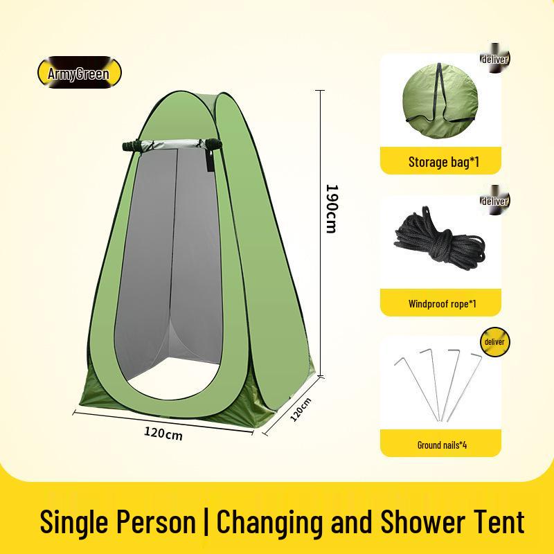 Portable Rainproof Outdoor Changing Tent for Camping and Fishing
