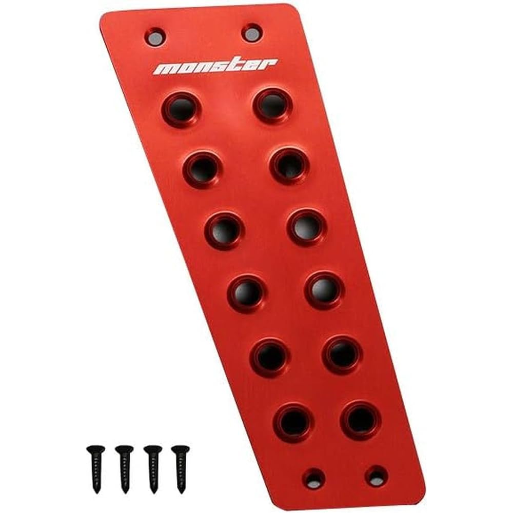 Monster Sport Footrest Cover Red Anodized for Swift Sport/Swift/ZC32S/ZC72S/ZC13S Car Accessory